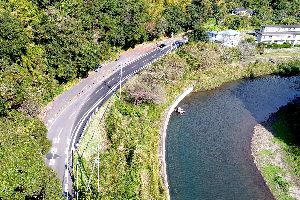 道路災害防除(交付金・補正)工事(川上工区)